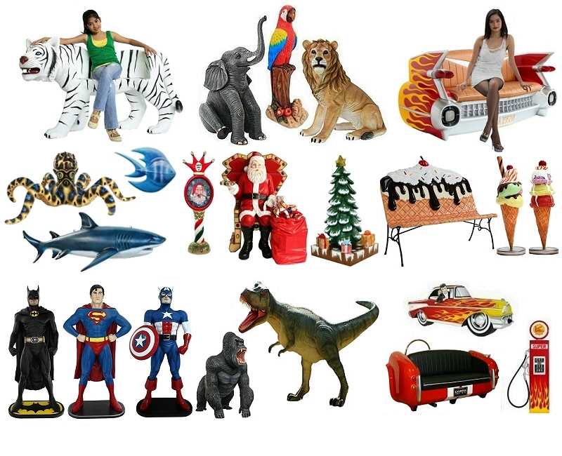 Asian Replicas - Manufacturer Of Fiberglass Projects & 3D Life Size Fiberglass Products 